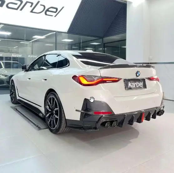 Karbel Carbon Fiber Rear Spoiler For Bmw I4 G26 M50 / E Drive 40 & G26 Grancoupe M440i 430I 1