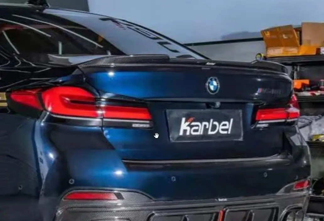 Karbel Carbon Dry Carbon Fiber Rear Spoiler For Bmw F90 M5 & 5 Series G30 530I 540I 2017+ 1