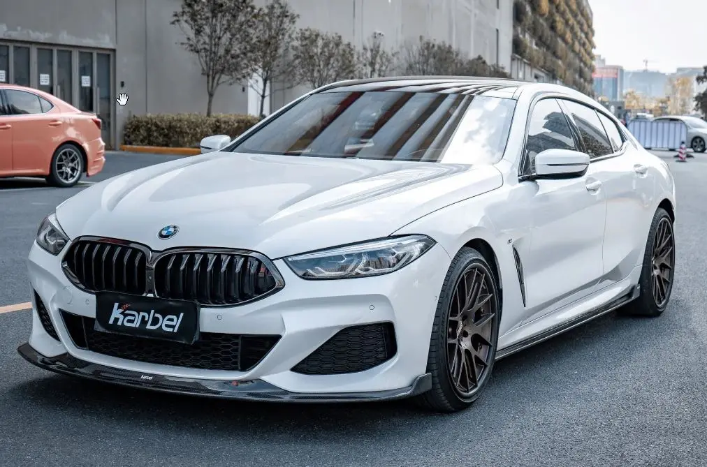 Karbel Carbon Dry Carbon Fiber Side Skirts For Bmw 8 Series G16 840I 850I Gran Coupe 4 Door Sedan 2