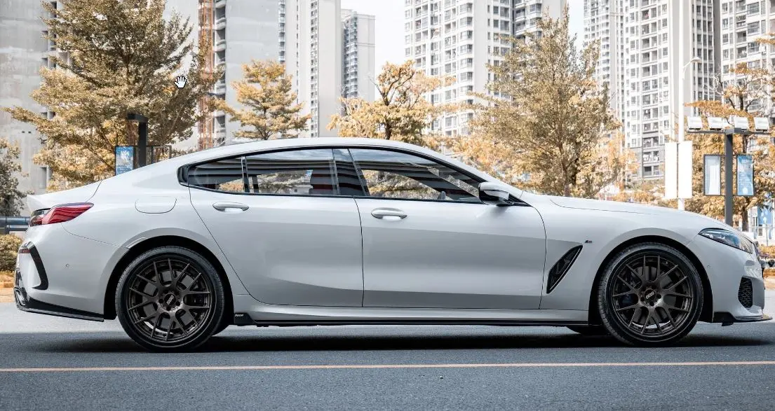 Karbel Carbon Dry Carbon Fiber Side Skirts For Bmw 8 Series G16 840I 850I Gran Coupe 4 Door Sedan 3