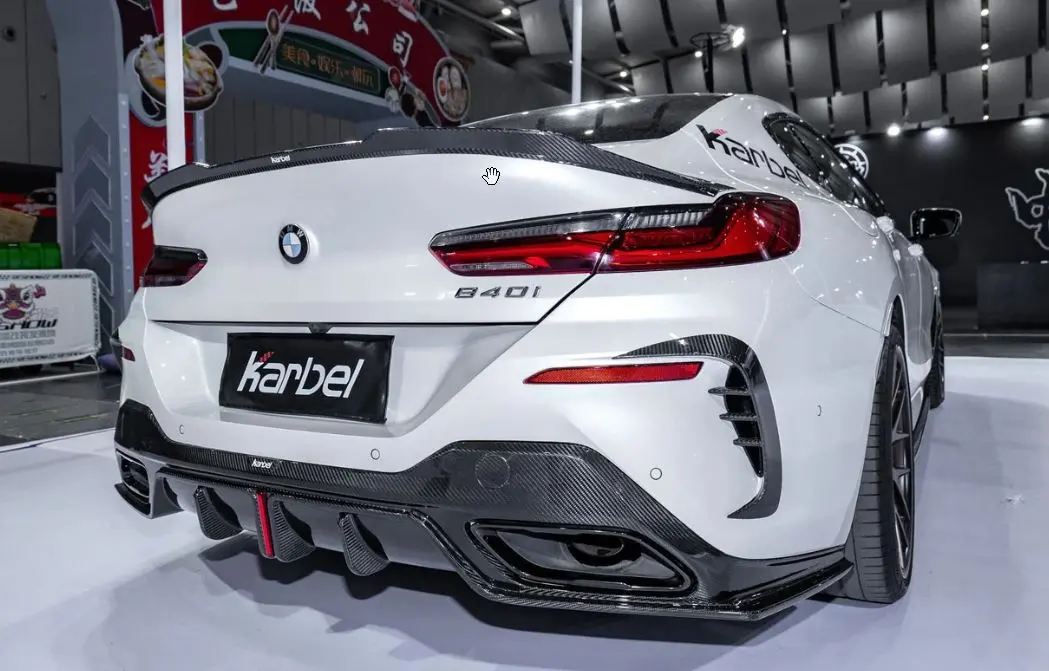 Karbel Carbon Dry Carbon Fiber Rear Spoiler For Bmw 8 Series G16 840I 850I Gran Coupe 4 Door Sedan 1