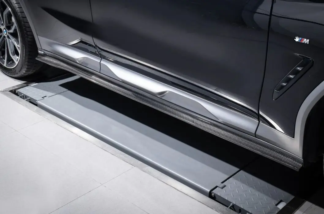 Karbel Carbon Dry Carbon Fiber Side Skirts For Bmw X4 & X4m & X4mc G02 F98 & X3 & X3m & X3mc G01 F97 2019+ 1