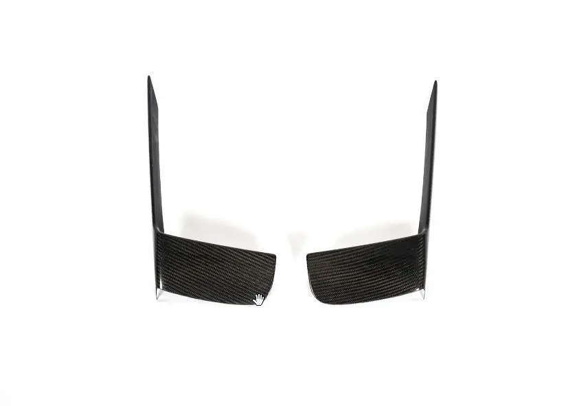 Karbel Carbon Dry Carbon Fiber Front Bumper Upper Valences For Porsche 911 991.2 Gt3 3
