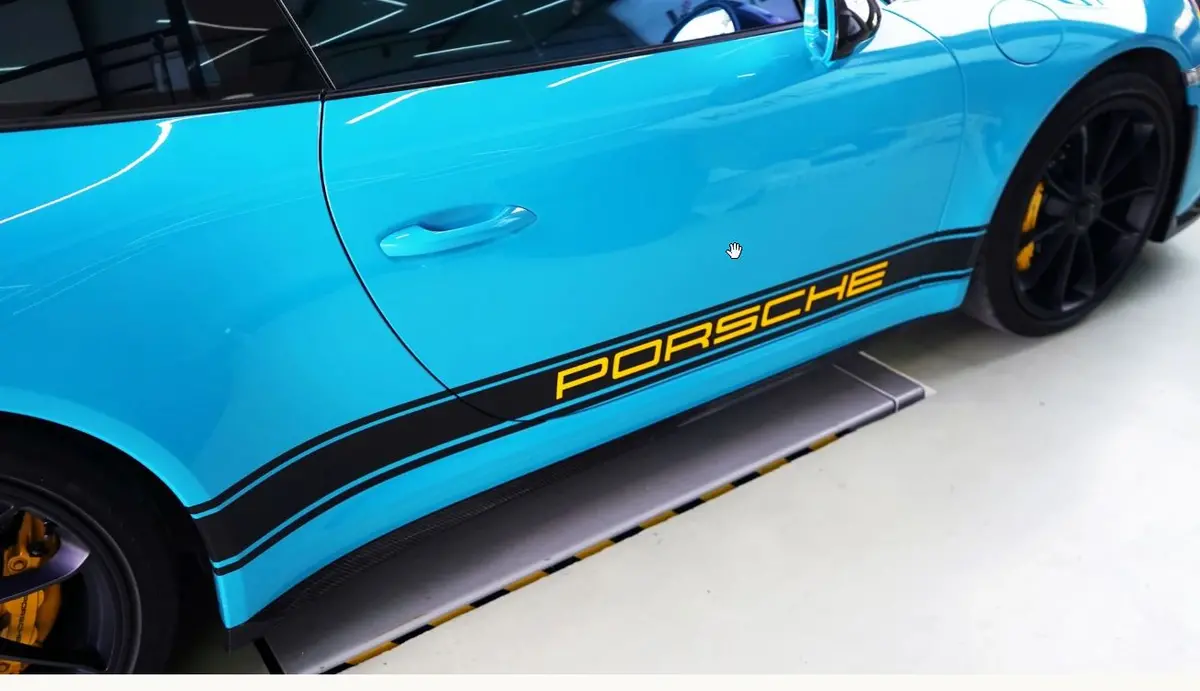 Karbel Carbon Dry Carbon Fiber Side Skirts For Porsche 911 991.2 Gt3 3
