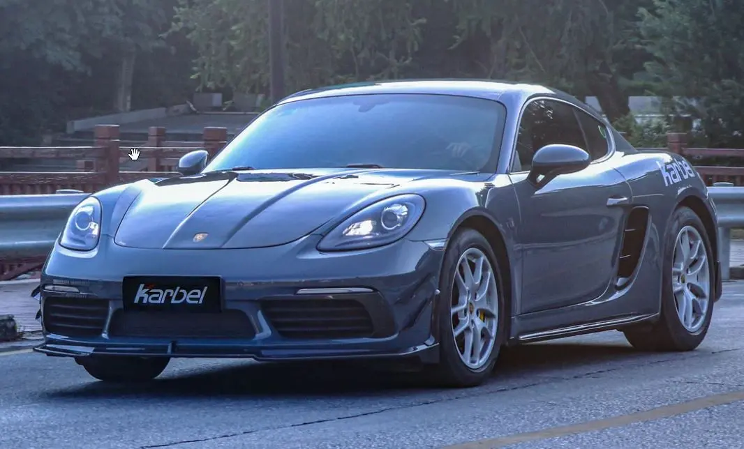 Karbel Carbon Dry Carbon Fiber Full Body Kit For Porsche 718 Cayman & Boxster 1