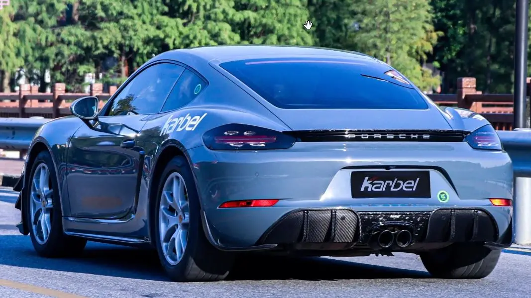Karbel Carbon Dry Carbon Fiber Full Body Kit For Porsche 718 Cayman & Boxster 2