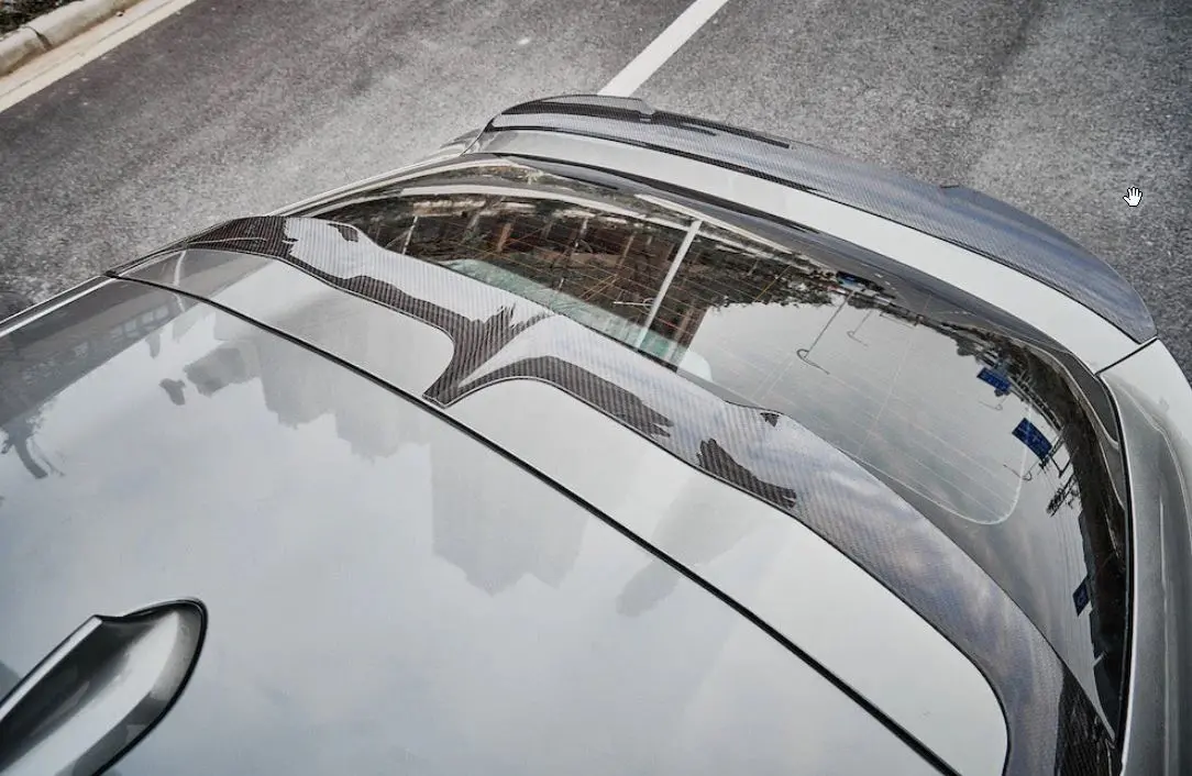 Karbel Carbon Dry Carbon Fiber Rear Roof Spoiler For Bmw X4 & X4m & X4mc G02/F98 2019+ 1