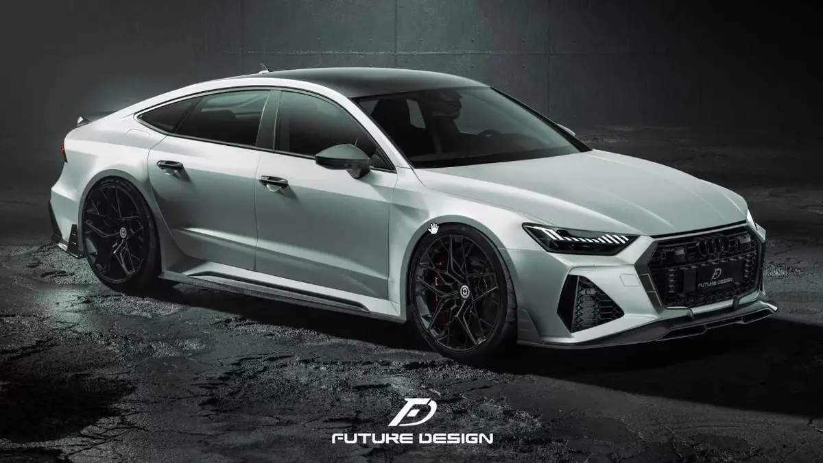 Future Design Dry Carbon Fiber Full Body Kit - Blaze Kit For Audi Rs7 C8 2020-2022 1