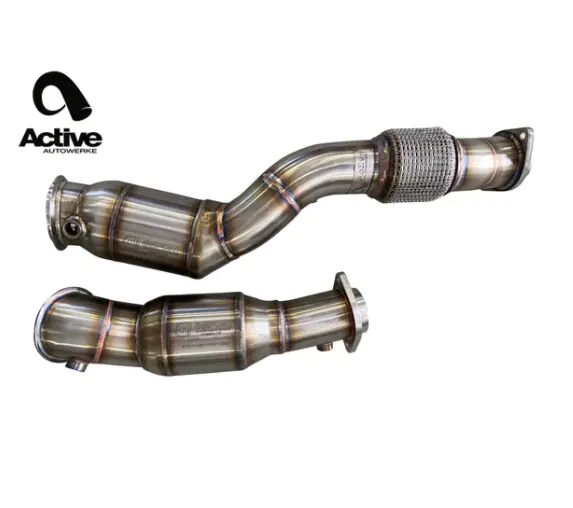 Active Autowerke Bmw S58 G80 M3 G82 M4 G87 M2 Downpipes W Gesi Cat 1