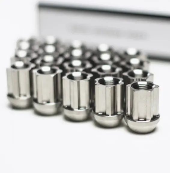Titan 7 O.W.L. Forged Titanium Race Nuts 3