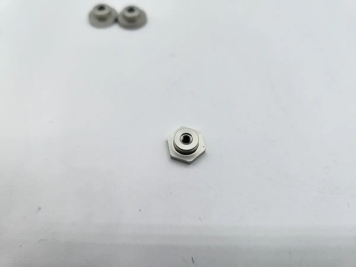 61385 Aluminum Hat Spacer Nut For Fbm With Countersink (Each) 1