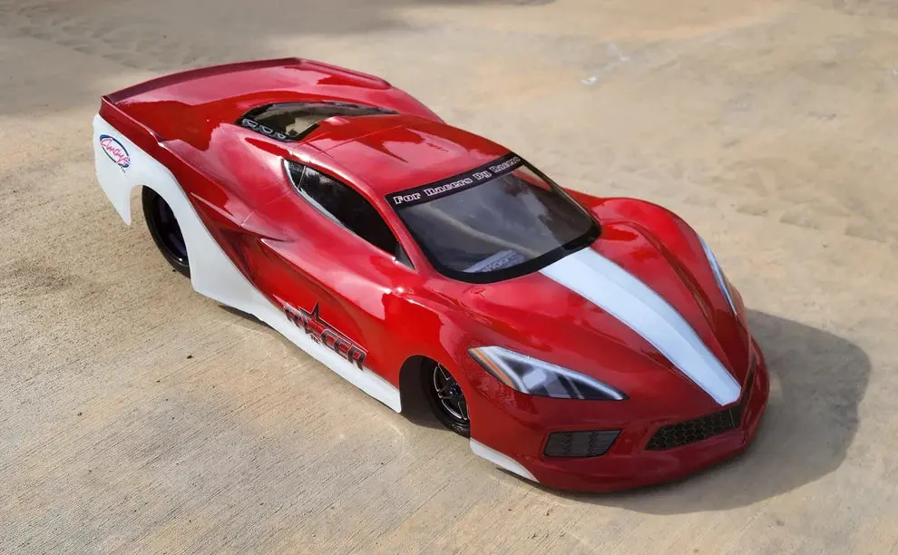 C-8 Z06 Corvette Clear Body 1