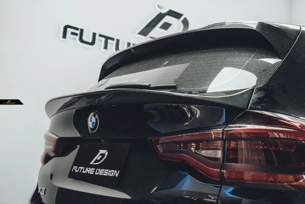 Future Design Carbon Fiber Rear Trunk Spoiler For Bmw X3 G01 2018+ 1