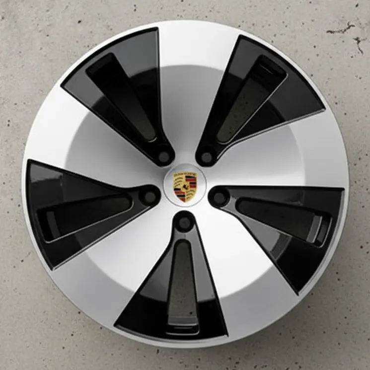 (Demo Car Wheels) 20” Porsche Macan H2 Ev Oe Wheels 1
