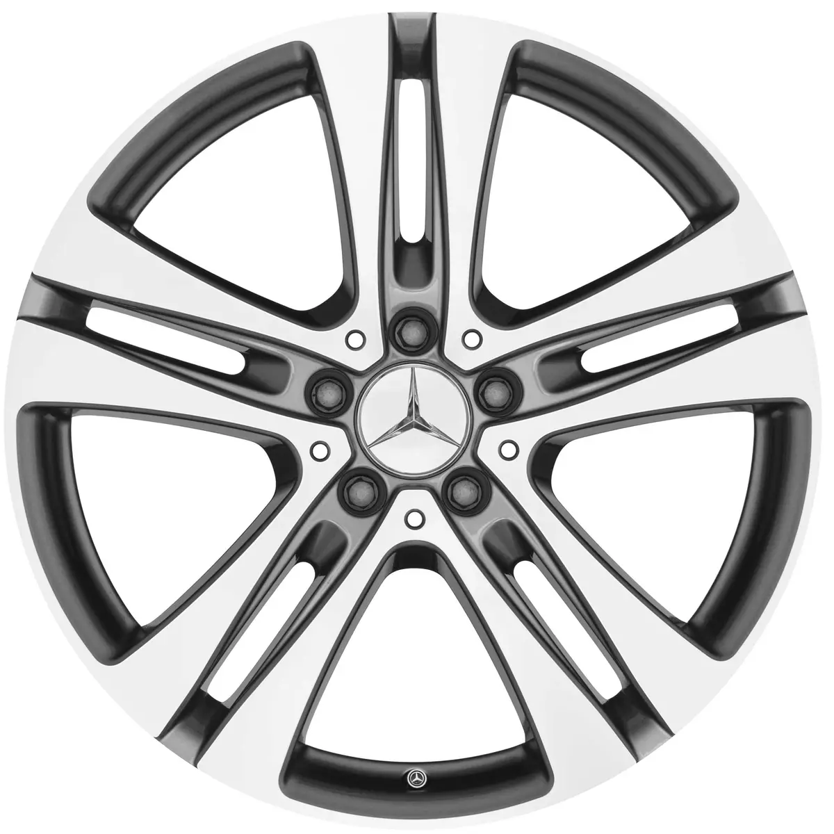 19" Mercedes-Benz C-Class W205 5 Spoke Twin Wheels 1