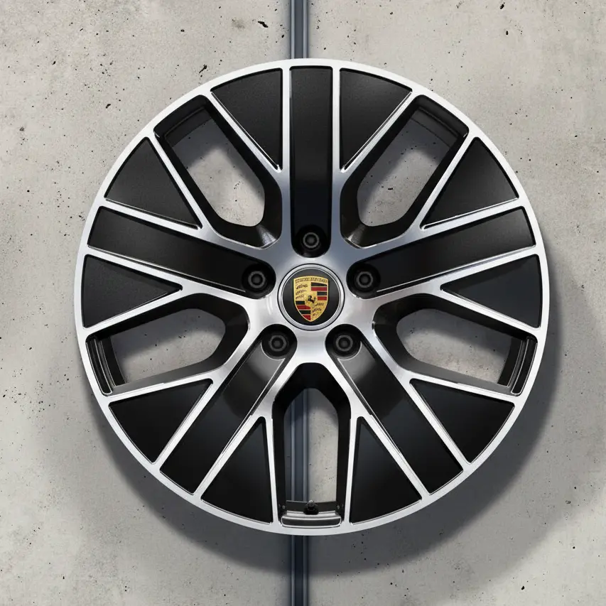 (Demo Car Wheels) 20” Porsche Taycan Turbo Aero Wheels 1