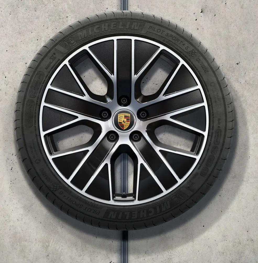 (Demo Car Wheels) 20” Porsche Taycan Turbo Aero Wheels Set 1