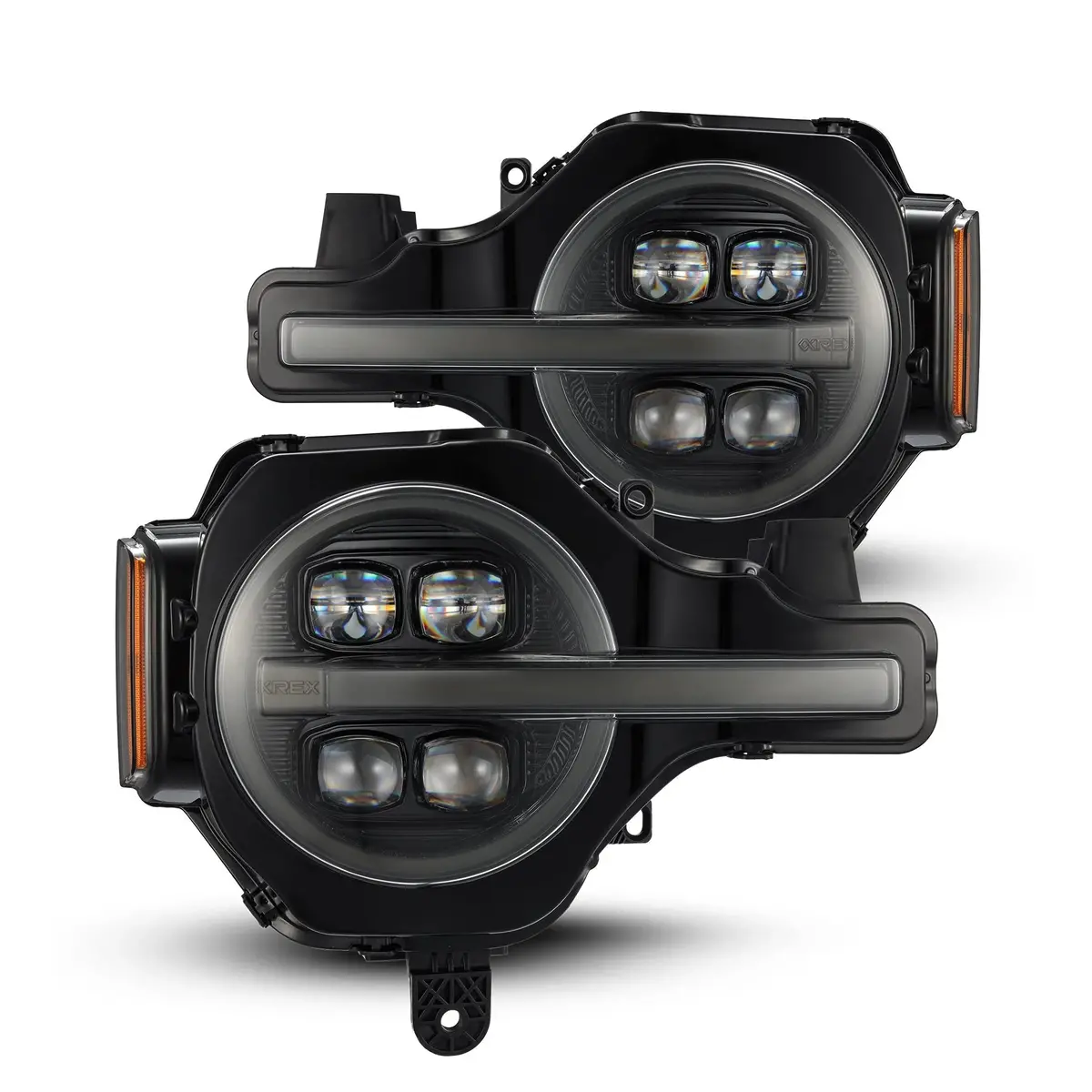 Alpharex 21-24 Ford Bronco / 22-24 Ford Bronco Raptor Nova-Series Led Projector Headlights 3