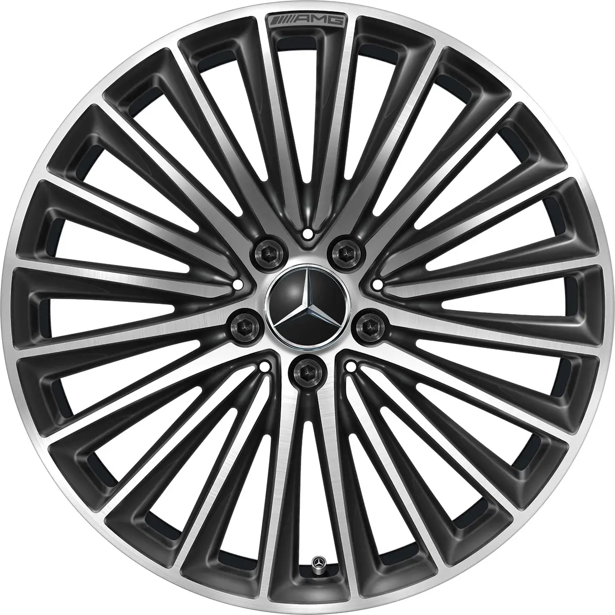 19" Mercedes-Benz C-Class W206 Multi Spoke Amg Oe Wheels 1