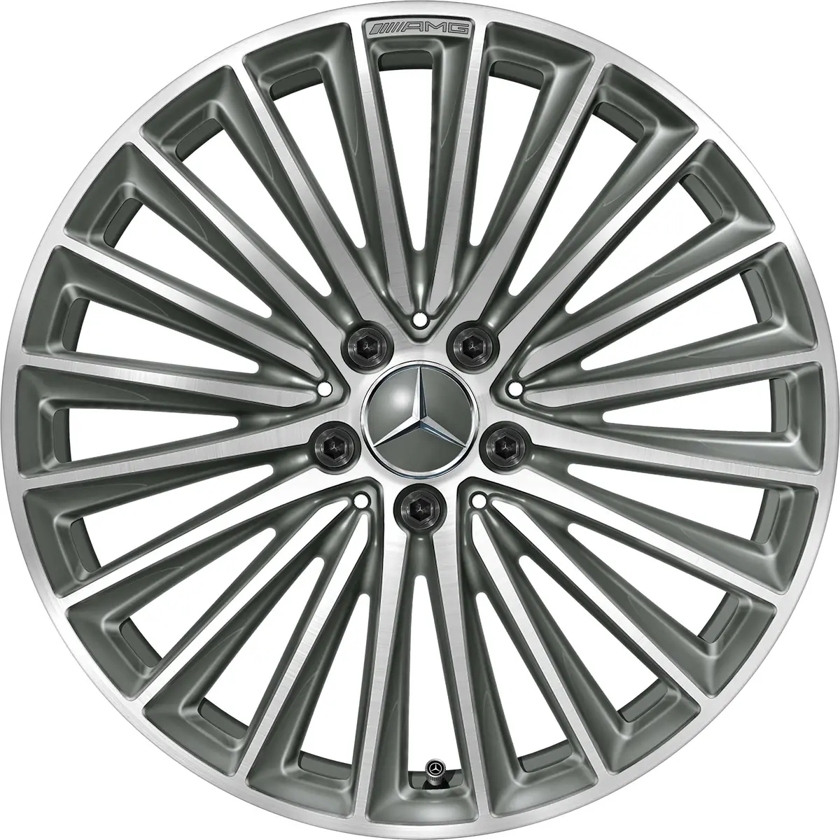 19" Mercedes-Benz C-Class W206 Multi Spoke Amg Oe Wheels 1