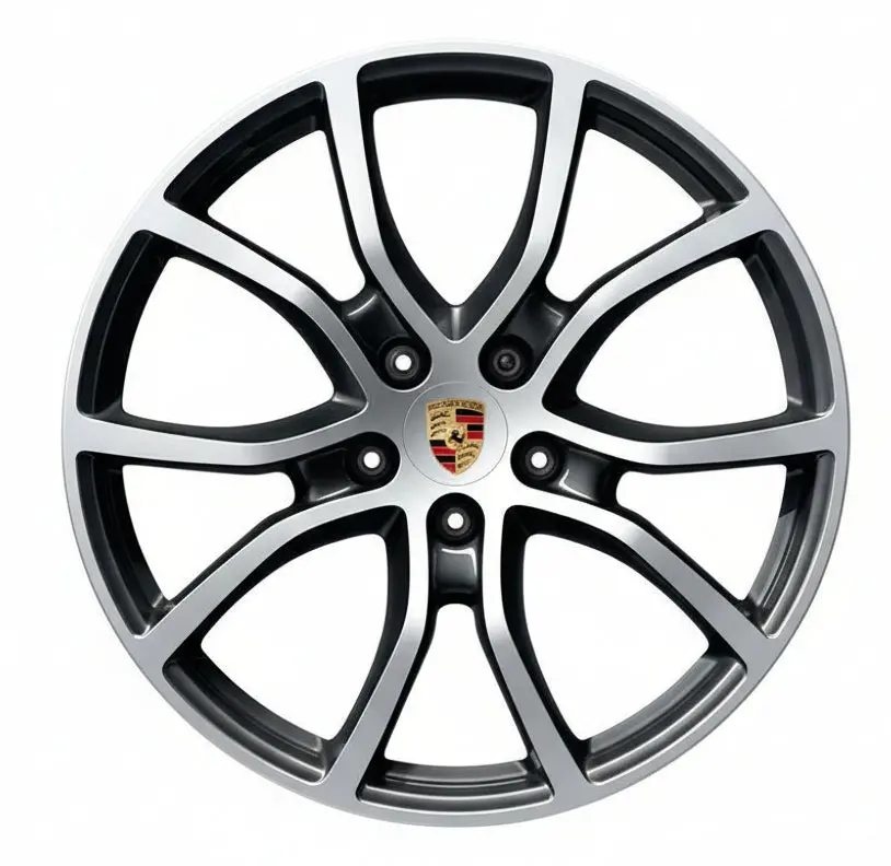 (Demo Car Wheels) 21” Porsche Cayenne Exclusive Design Oe Wheels 1