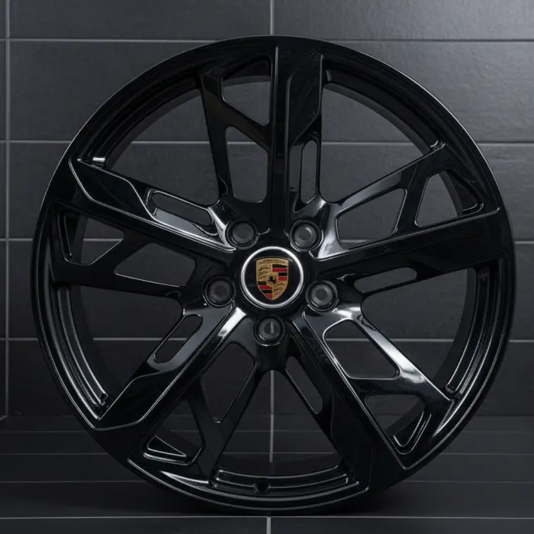 (Demo Car Wheels) 21" Porsche Taycan Cross Turismo Design Oe Wheels 1