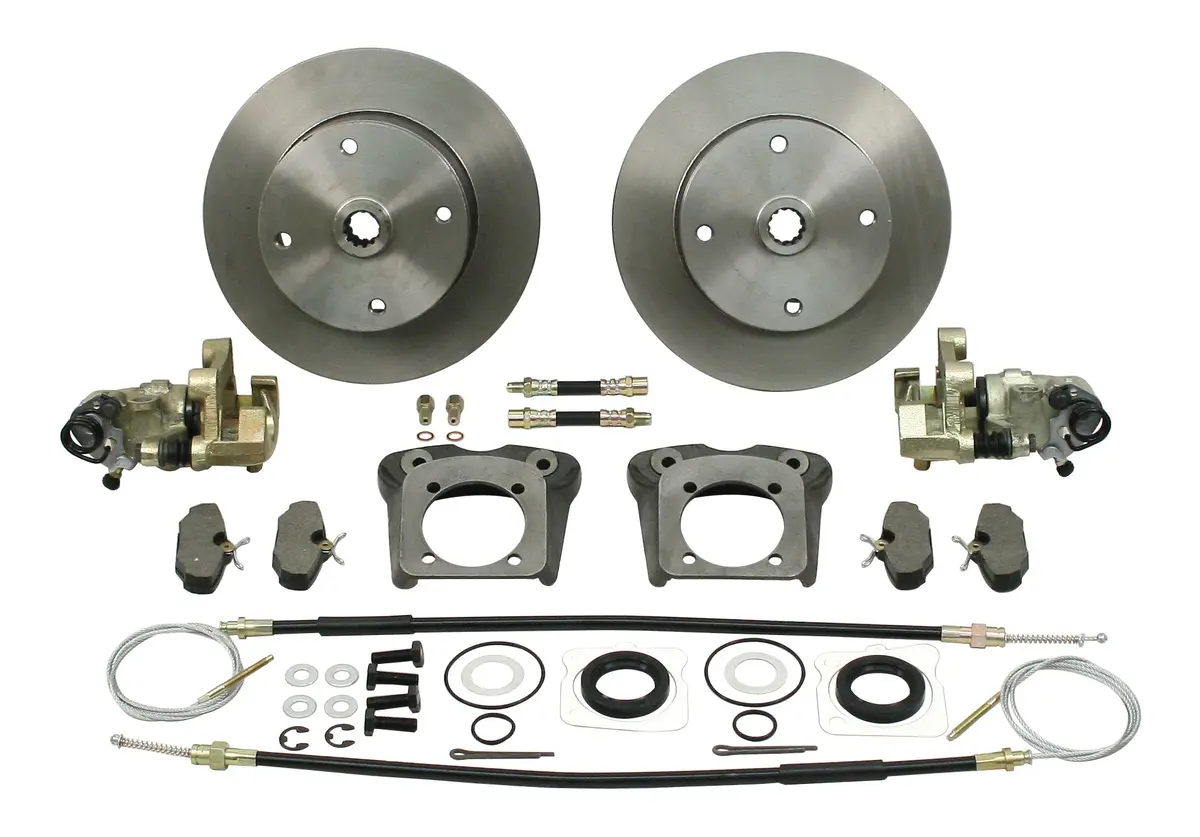Deluxe Rear Disc Brake Kit, 4X130 1