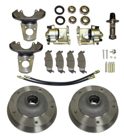 Disc Brake Kit [Zero Offset] Link Pin  , Beetle/Ghia 1946-67 1