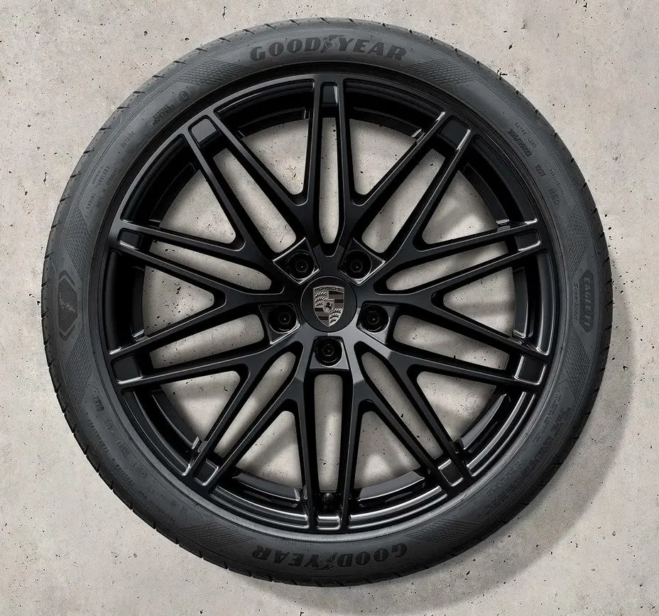 22” Porsche Macan H2 Ev / Gts / Turbo 2025+ Rs Spyder Oe Wheels Set 1