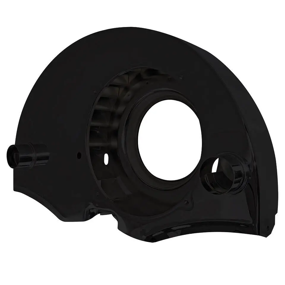 36Hp Shroud, Black With Ducts 1