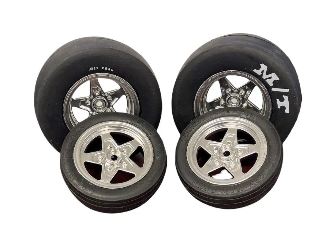 Losi 22S Wheel And Tire Combo (New Take Off Part) 1