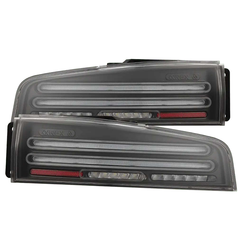 Alpharex 2023-25 Nissan Z Twin-Loop Style Nova-Series Prismatic Led Tail Lights 1