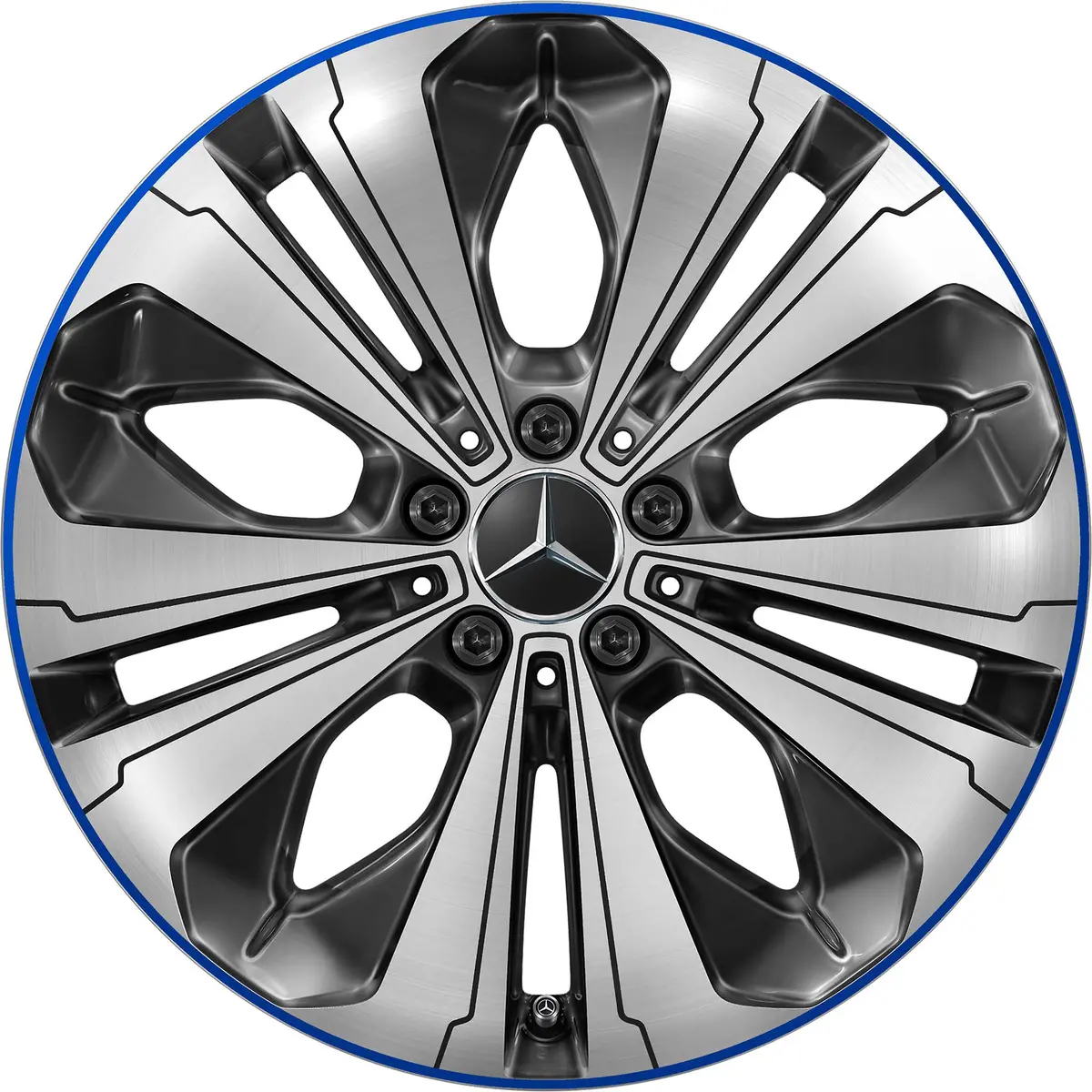 19" Mercedes-Benz Eqc N293 5 Twin Spoke Oe Wheels 1
