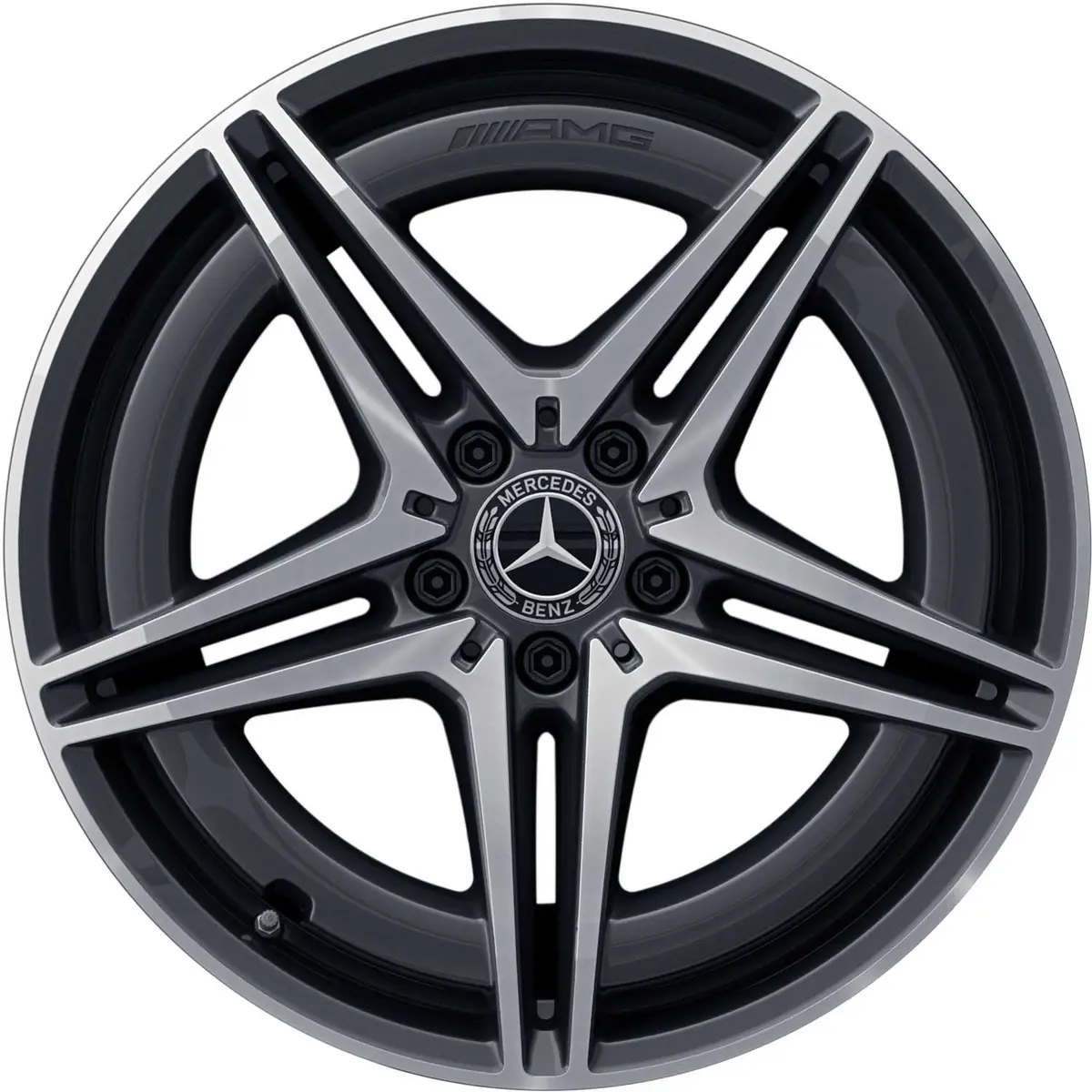 19" Mercedes-Benz Eqc N293 5 Twin Spoke Oe Wheels 1