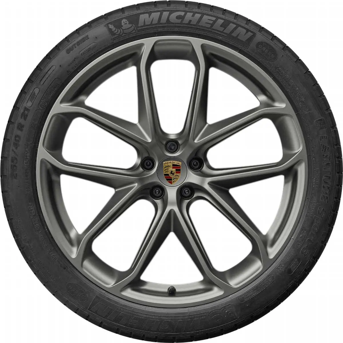 21” Porsche Macan Iii Gt Design Oe Complete Wheel Set 1