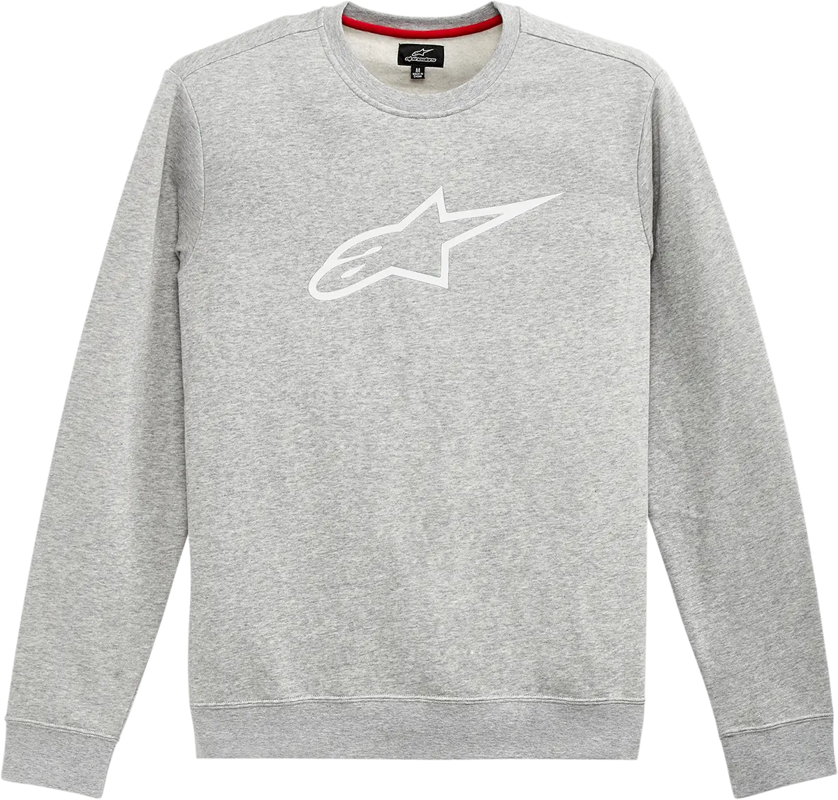 Alpinestars Ageless Crew Fleece Jacket – Gray/White, Size Xl (Model 1212513221126Xl) 1