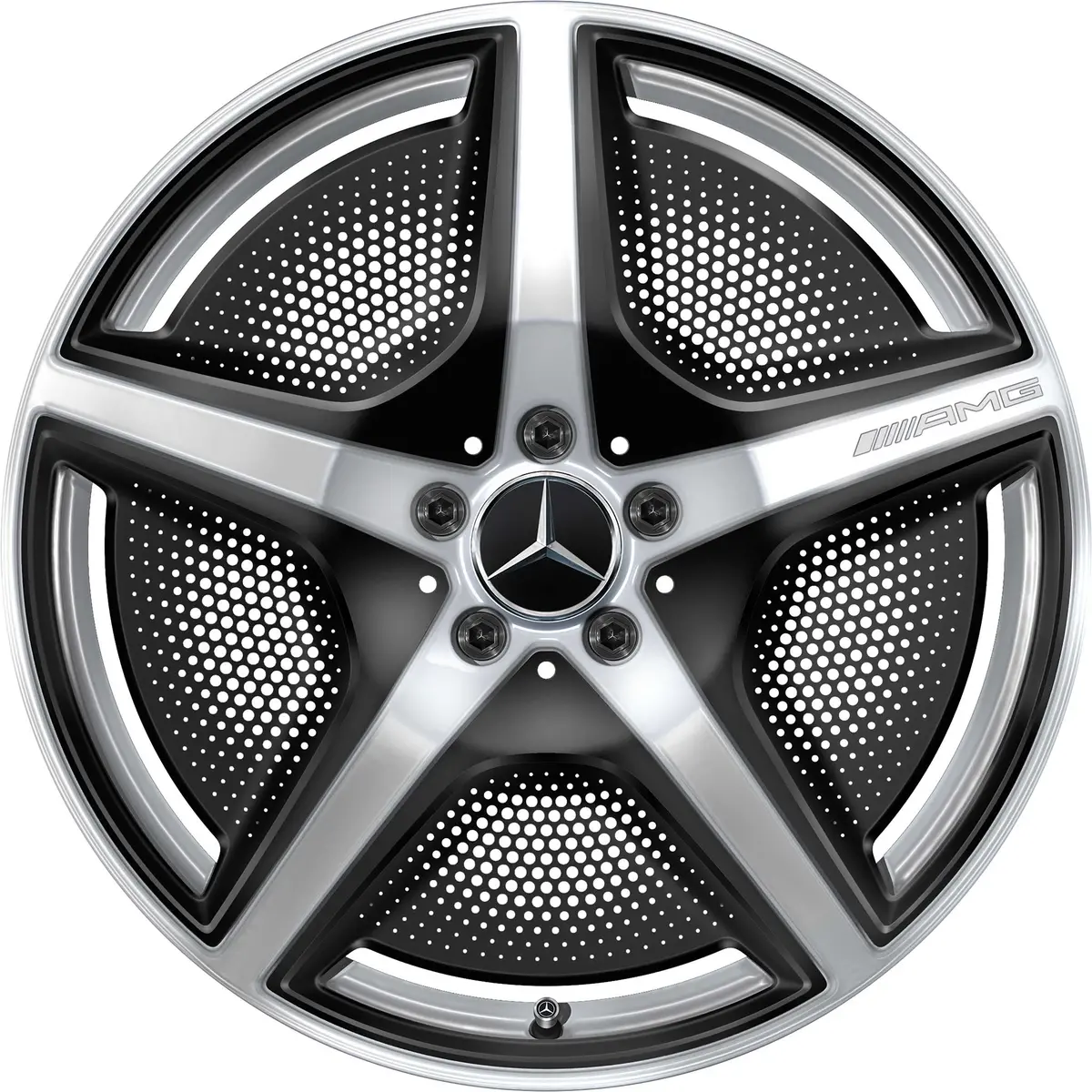 (Demo Car Wheels) 20" Mercedes-Benz Eqe V295 / X294 Suv Amg 5 Spoke Oe Wheels 1