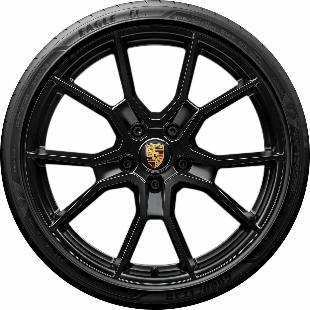 21" Porsche Taycan Rs Spyder Oe Wheels Set 1