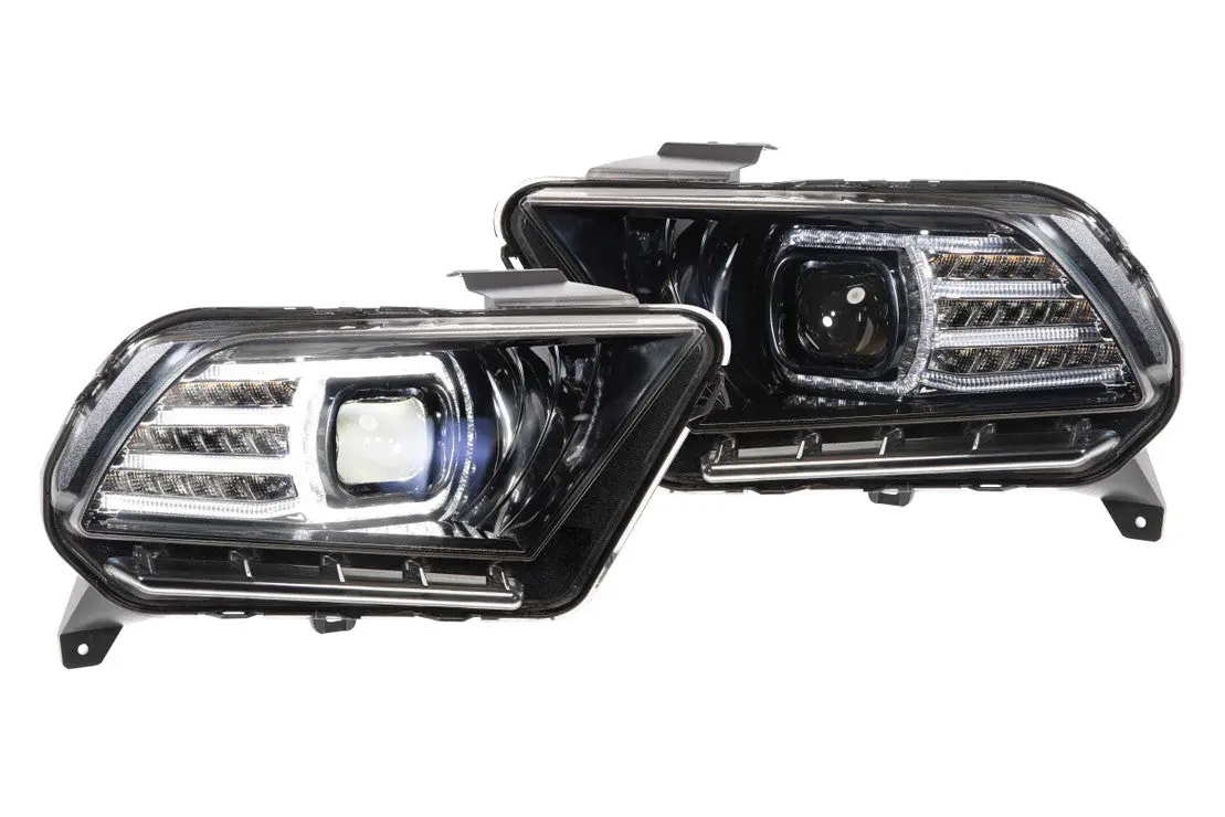 Xb Led Headlights: Ford Mustang (10-12) (Pair) 1