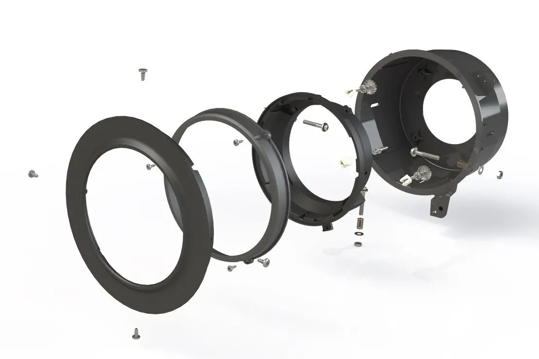 Jeep Wrangler Jl (18+): 7In Led Headlight Adapters 1
