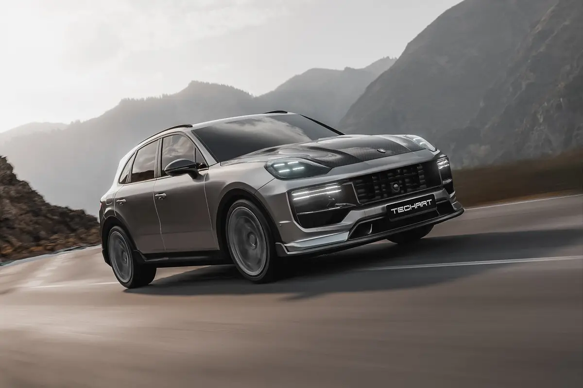 Techart Lower Aerokit I For Porsche E3.2 Cayenne 2024+ (With Sportdesign) 1