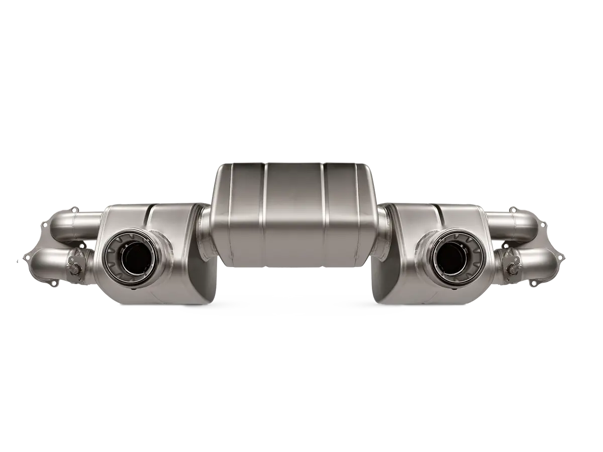 Akrapovic Porsche 718 Cayman Gt4 / Spyder 2020 Slip-On Race Line (Titanium),S-Po/Ti/18/1 1