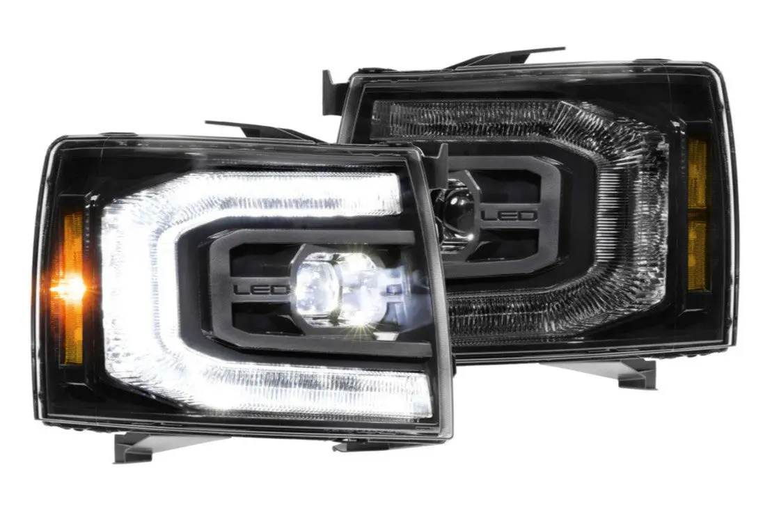 Xb Led Headlights: Chevy Silverado (07-13) (Pair / Asm / Gen Ii) 1