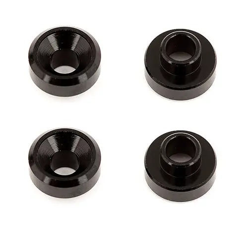 27128 Servo Washers, Black Aluminum 1