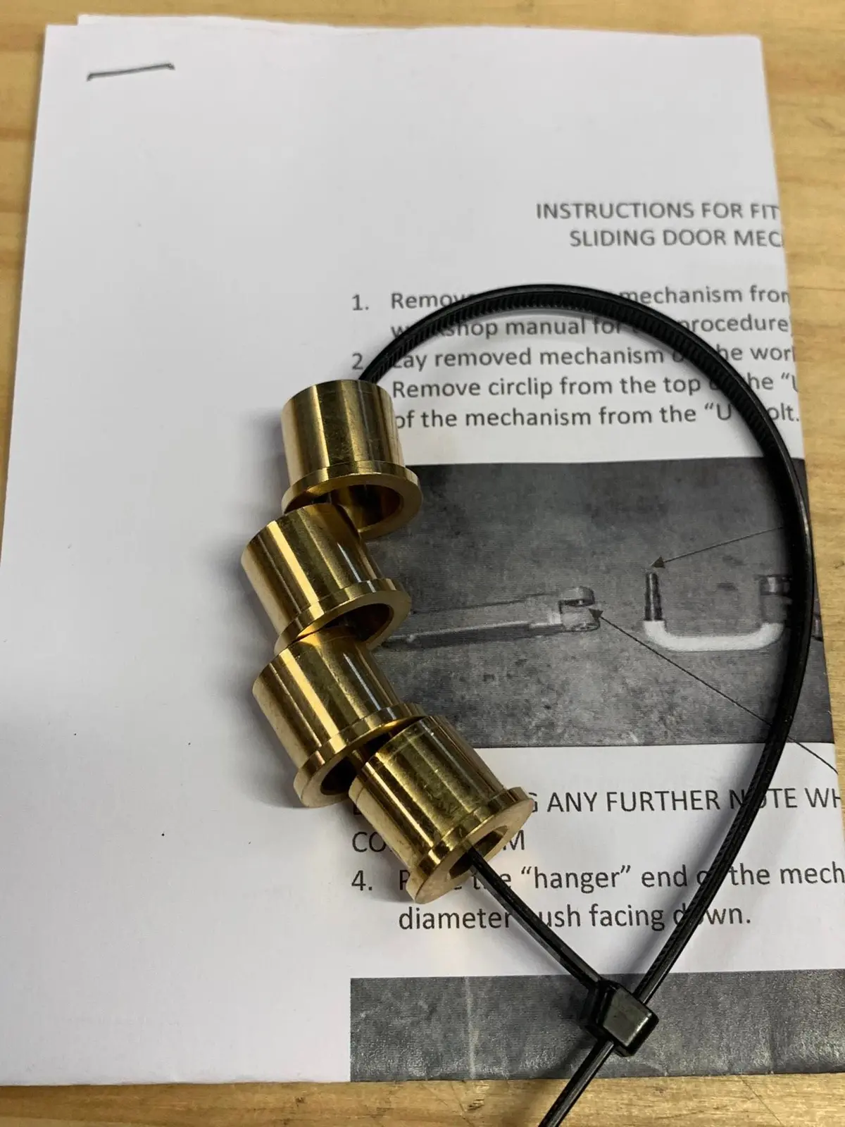 Sliding Door Bush Repair Kit, Kombi 1867-85 1