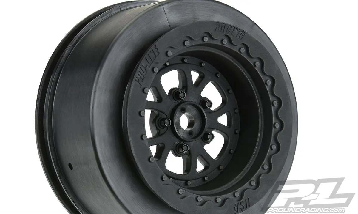 2776-03 Pomona Drag Spec 2.2" / 3.0" Black Wheels 1