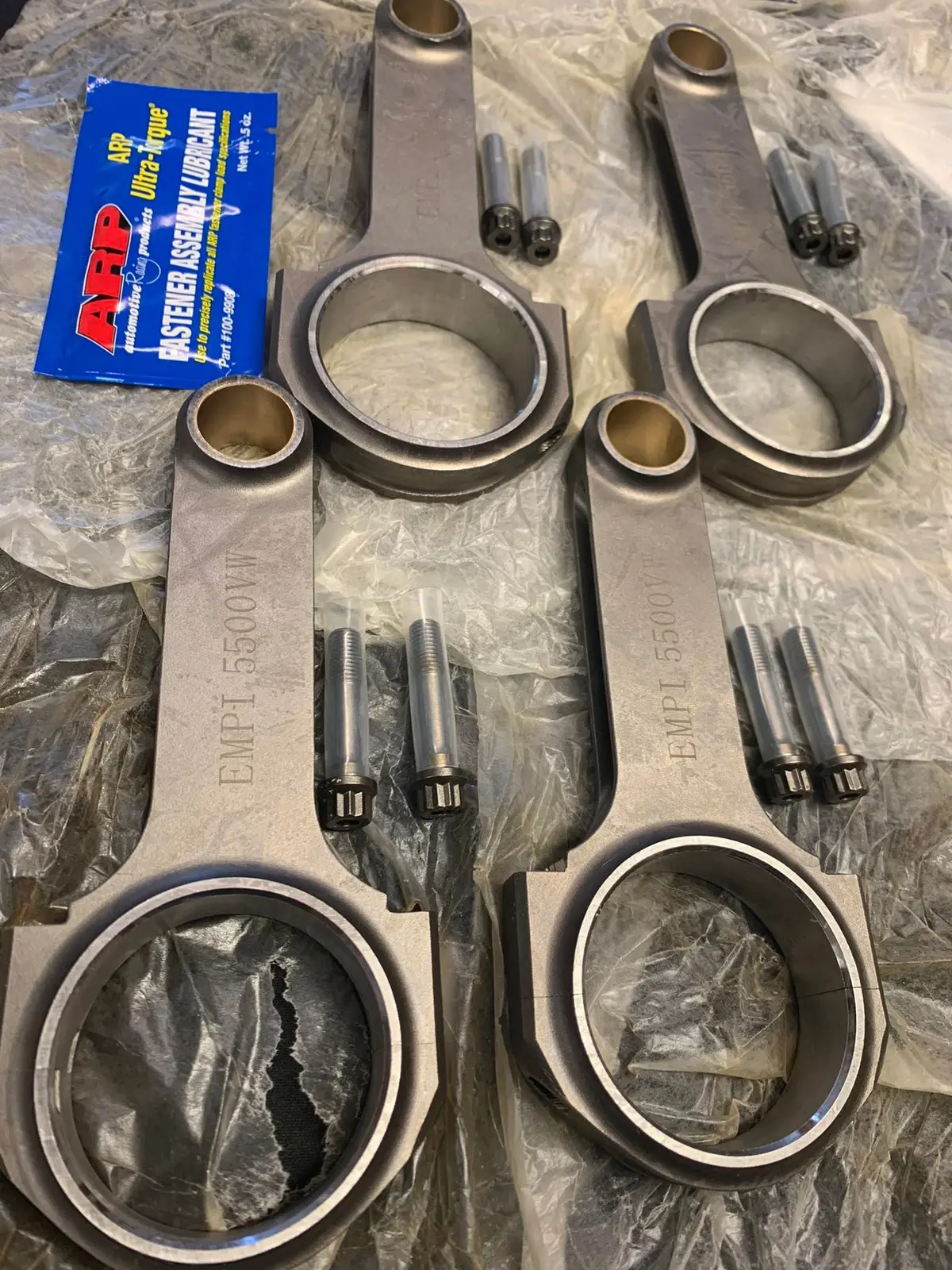 Forged Conrod- Set 4, Beetle/Kombi Upright & T3 1