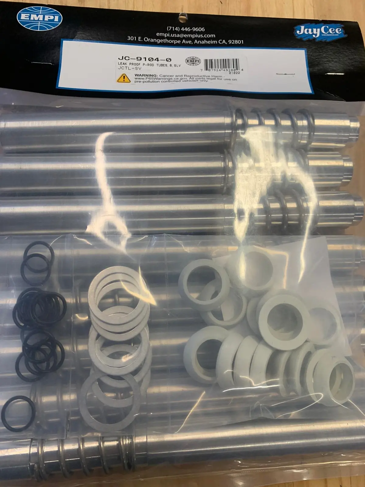 Leak Proof Push Rod Tubes, 1200-1600Cc 1