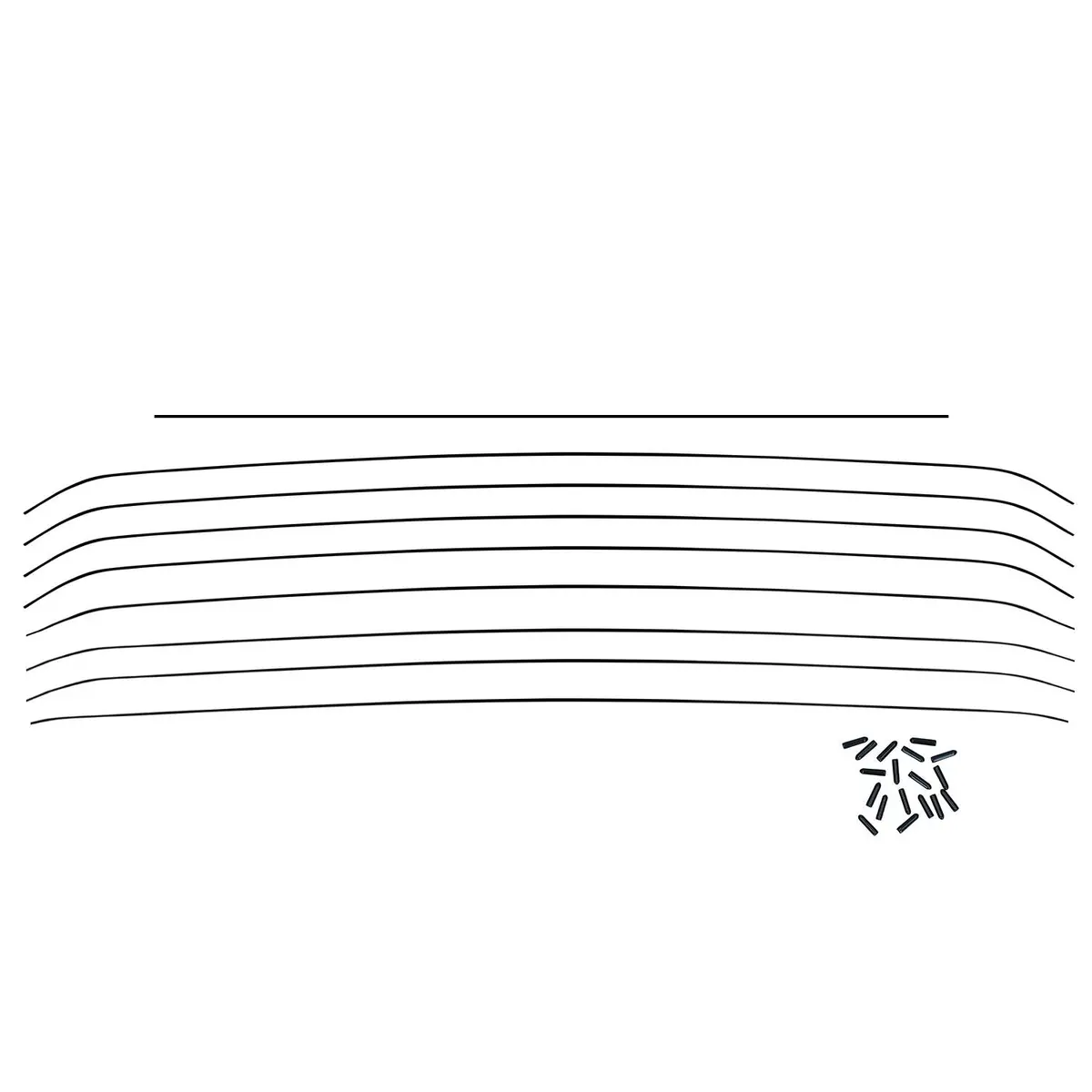 Headliner Bows (9), Kombi Bay 1