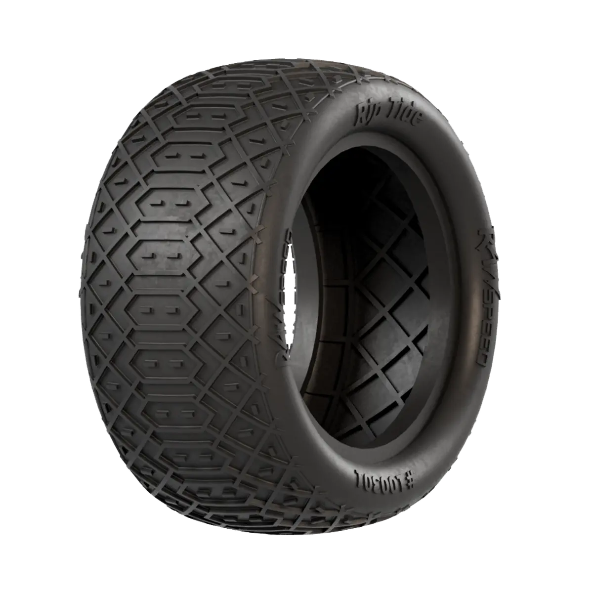 100301Ssb Raw Speed Rip Tide Rear Buggy Tire Supersoft Green Compound 1